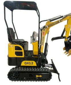 1 Ton, 13.5 HP Gasoline Engine (B&S) Mini Excavator | QH12 - williamstractors.com