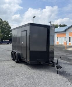 2025 Cynergy 6x12 Enclosed DEL Slant-V Blackout Ramp 7K - williamstractors.com