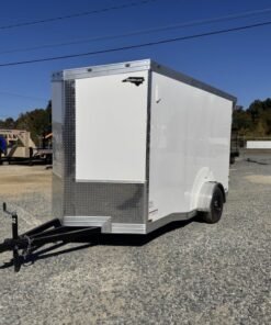2025 Cynergy 6x12 Enclosed Trailer Pro Series Slant-V Nose Ramp 3K GVWR - williamstractors.com