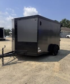 2025 Cynergy 7x10 Enclosed Trailer Blackout Pro Series Ramp 3K GVWR - williamstractors.com