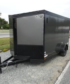 2025 Cynergy 7x12 Enclosed Pro Series Slant-V Blackout Ramp 3K - williamstractors.com