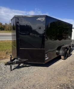 2025 Cynergy 7x14 Enclosed STD W/BOP .080 Exterior Metal Ramp 7K - williamstractors.com