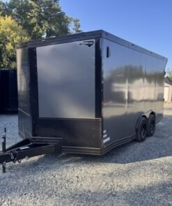 2025 Cynergy 8.5x16 Enclosed Pro Series Slant-V Blackout Ramp 10K - williamstractors.com