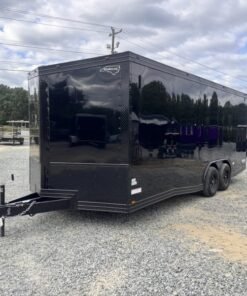 2025 Cynergy 8.5x20 Enclosed Pro Series Slant-V Blackout Ramp 10K - williamstractors.com