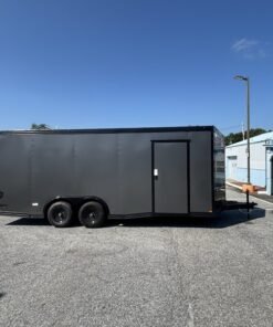 2025 Cynergy 8.5x20 Enclosed Pro Series Slant-V Blackout Ramp 10K - williamstractors.com