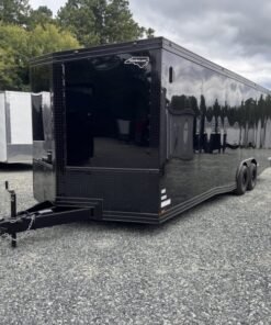 2025 Cynergy 8.5x24 Enclosed Pro Series Slant-V Blackout Ramp 10K - williamstractors.com