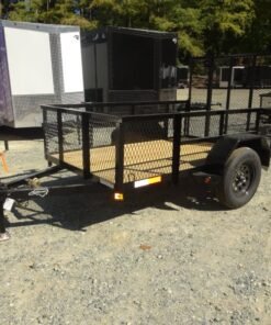 2025 Nolan 5x8 Utility Landscape Trailer 24" Mesh 3K GVWR - williamstractors.com