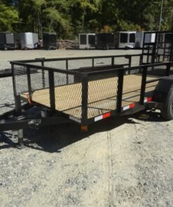 2025 Nolan 6x14 Utility Landscape Trailer 24" Mesh 7K GVWR - williamstractors.com