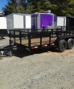 2025 Nolan 6x14 Utility Landscape Trailer 24" Mesh 7K GVWR - williamstractors.com