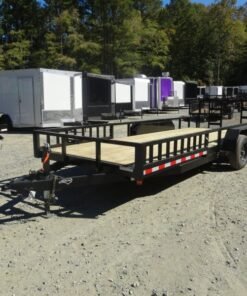 2025 Nolan 7x20 Utility Landscape Trailer ATV Style 10K GVWR - williamstractors.com