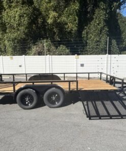 2025 Superior Trailers 6x16 Side Gate Utility Landscape Trailer 7K GVWR - williamstractors.com