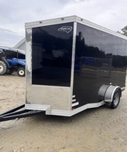 2026 Cynergy 6x12 Enclosed Trailer Pro Series Slant-V Ramp 3K GVWR - williamstractors.com