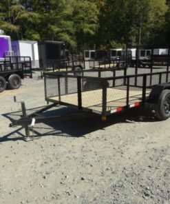 2026 Nolan 6x10 Utility Landscape Trailer 24" Mesh 3K GVWR - williamstractors.com