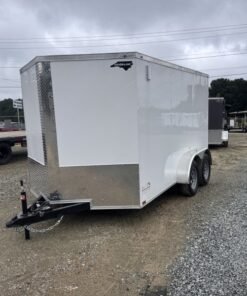 2026 Quality Cargo 7x12 Enclosed Trailer STD Barn Doors 7K GVWR - williamstractors.com