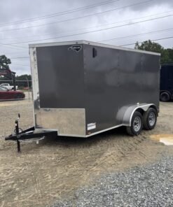 2026 Quality Cargo 7x12 Enclosed Trailer STD Barn Doors 7K GVWR - williamstractors.com