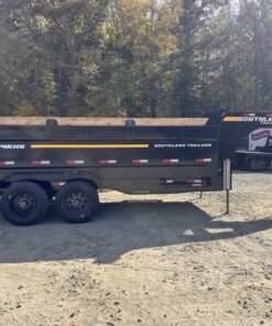 2026 Southland 7x16 Gooseneck Dump Trailer 27K GVWR - williamstractors.com