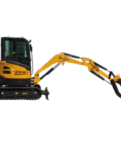 2.8 Ton, Yanmar Diesel Engine Mini Excavator w/ Hydraulic Thumb | CFG-STE35SR - williamstractors.com