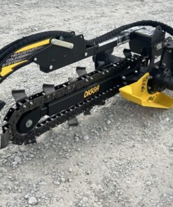 36″ x 6″ Digga Bigfoot Earth Trencher Attachment Fits Toro Dingo Mini Skid Steer - williamstractors.com
