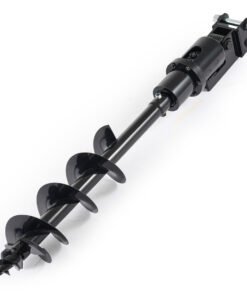 8" Hydraulic Auger Drill Attachment for Mini Excavator with 45" Depth - williamstractors.com
