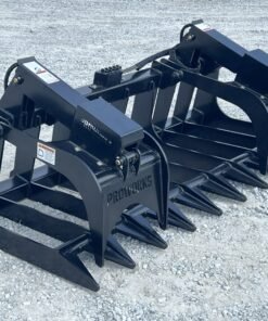 84″ Extreme Duty Root Rake Grapple Attachment Fits Skid Steer Quick Attach - williamstractors.com
