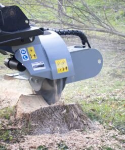 Baumalight S18 Stump Grinder Attachment Fits Skid Steer Quick Attach - williamstractors.com