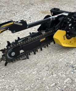 Digga 48″ x 6″ Bigfoot Combo Trencher Attachment Fits Skid Steer Quick Attach - williamstractors.com