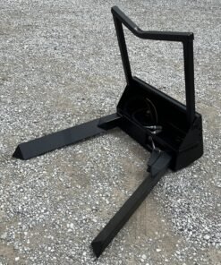 Hydraulic Nursery Tree Fork Attachment Fits Mini Skid Steer - williamstractors.com