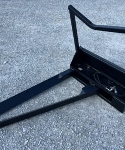 Hydraulic Nursery Tree Fork Attachment Fits Skid Steer Tractor Quick Attach - williamstractors.com