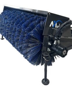 Melecio Mini Skid Manual Angle Broom - williamstractors.com