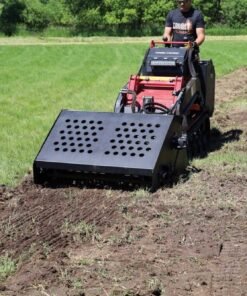 Quick Attach Mini-Skid Landscape Rake - williamstractors.com